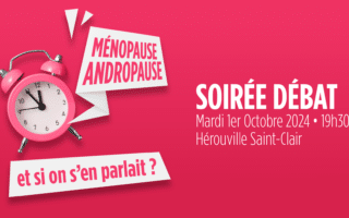 Soirée débat Ménopause Andropause / Caen / 1er octobre 2024