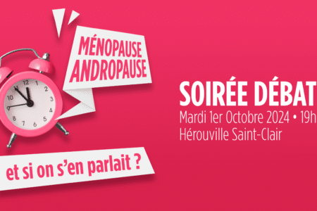 Soirée débat Ménopause Andropause / Caen / 1er octobre 2024