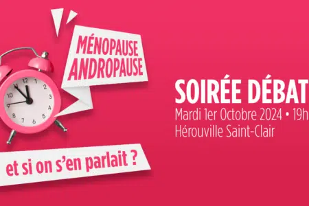 Soirée débat Ménopause Andropause / Caen / 1er octobre 2024