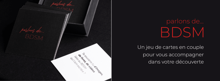 Parlons de BDSM - jeu de carte pour couple