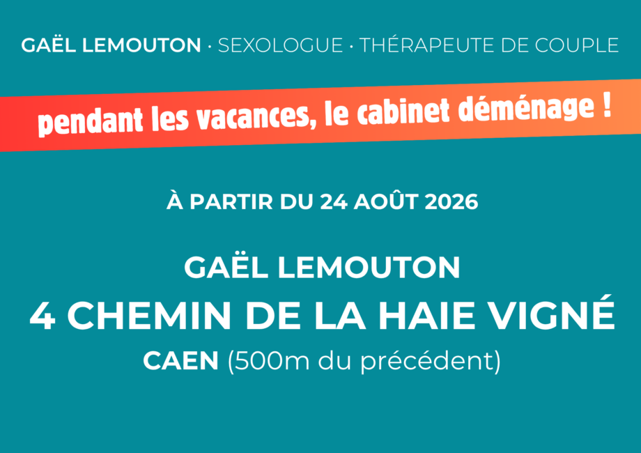 Déménagement du cabinet Gaël Lemouton